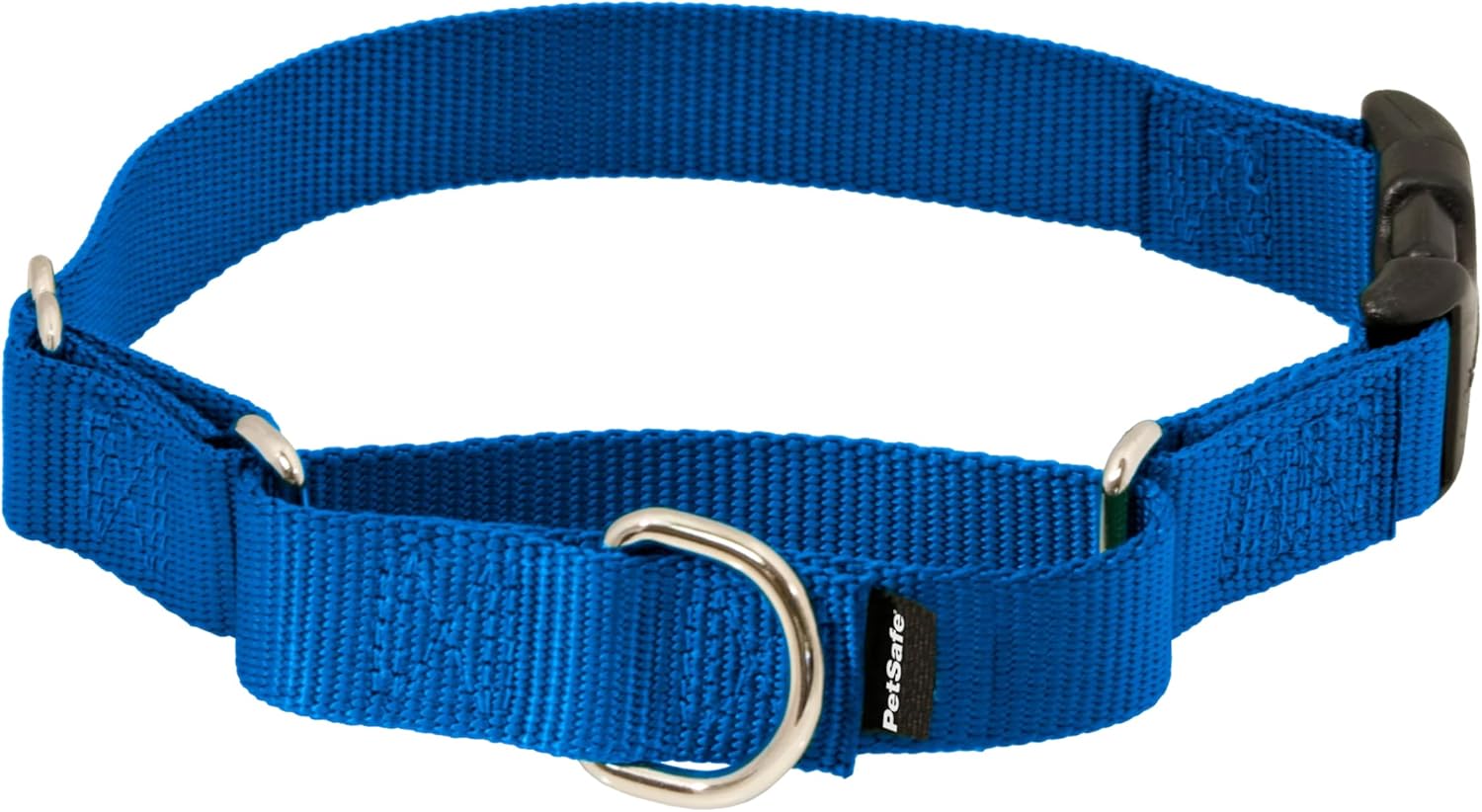 PetSafe Martingale Collar with Quick-Snap Buckle - Adjustable No-Slip Quick Release Dog Collar - Everyday Wear No-Pull Training Aid - 1" Wide - Large - Royal Blue PetSafe Martingale Collar with Quick-Snap Buckle - Adjustable No-Slip Quick Release Dog Collar - Everyday Wear No-Pull Training Aid - 1" Wide - Large - Royal Blue