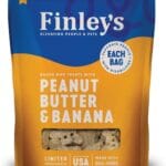 Finley's Peanut Butter & Banana Dog Biscuit Treats, All Natural, Limited Ingredient Dog Treats, 12 Ounce (Pack of 1)