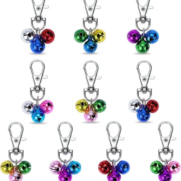 Cat Collar Bells Loud Dog Bell Training Charm Pendants for Pet Puppy Kitty Necklace Collar