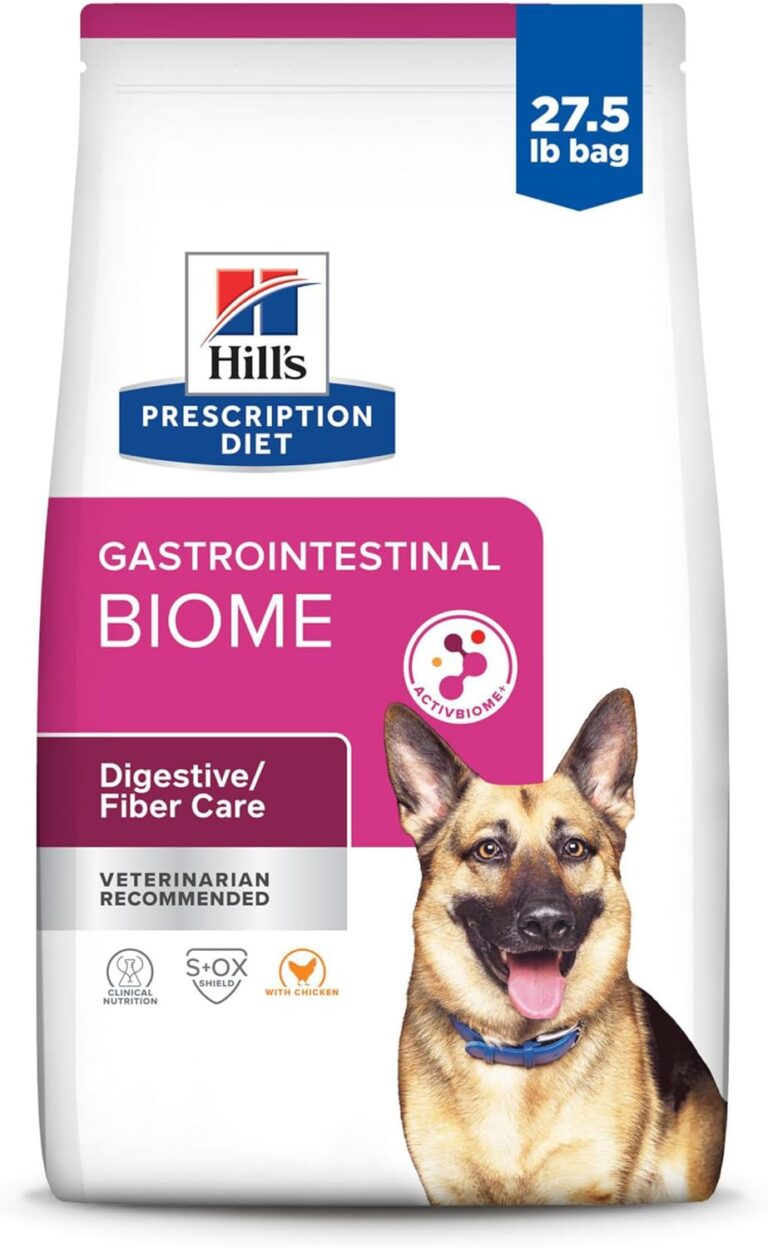 Hill's Prescription Diet Gastrointestinal Biome Dry Dog Food, Veterinary Diet, 27.5 lb. Bag