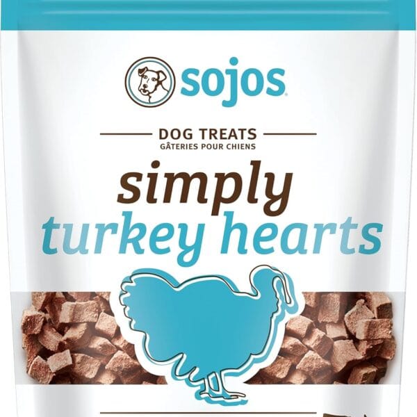 SOJOS Simply Turkey Freeze-Dried Dog Treats, 4 oz