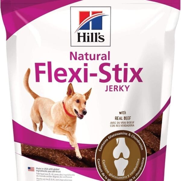 Hill's Natural Flexi-Stix Jerky, All Life Stages, Great Taste, Dog Treats, Beef, 7.1 oz Bag
