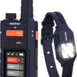 PATPET Dog Training Collar with Remote - 4200FT E Collar for Dogs Training 119 Training Levels & 3 Night Lights, Rechargeable Waterproof Electric Collars for Large Medium Dogs (20-140lbs)