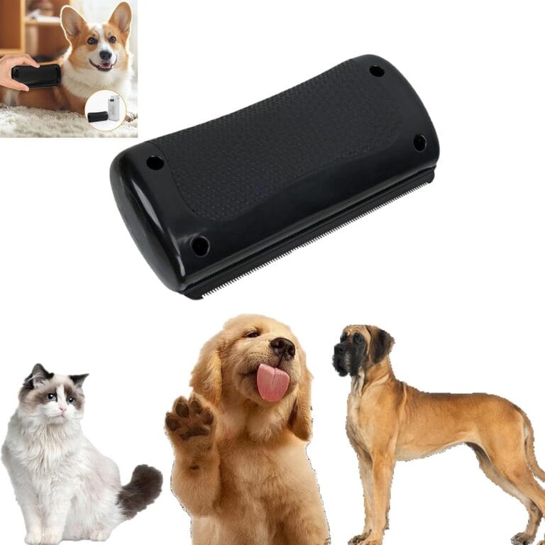 Groompro Deshedding Brush, Rhykin Brush for Pets, Shedding & Grooming Supplies, Pet Hair Removal Tool for Cats, Dogs, Rabbits, Horses