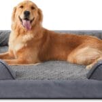 INVENHO Orthopedic Dog Beds Large Sized, XL Washable Dog Sofa with Egg-Crate Foam, Waterproof Lining and Non-Skid Bottom