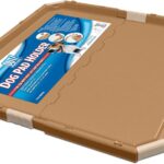 OUT! PetCare Pee Pad Holder Tray, Puppy Pads, Dog Pee Pad Tray, Puppy Essentials, Raised Edges, Portable, Dog Training, Housebreaking Essentials, Cleaning Supplies, Floor Protection, 21x21