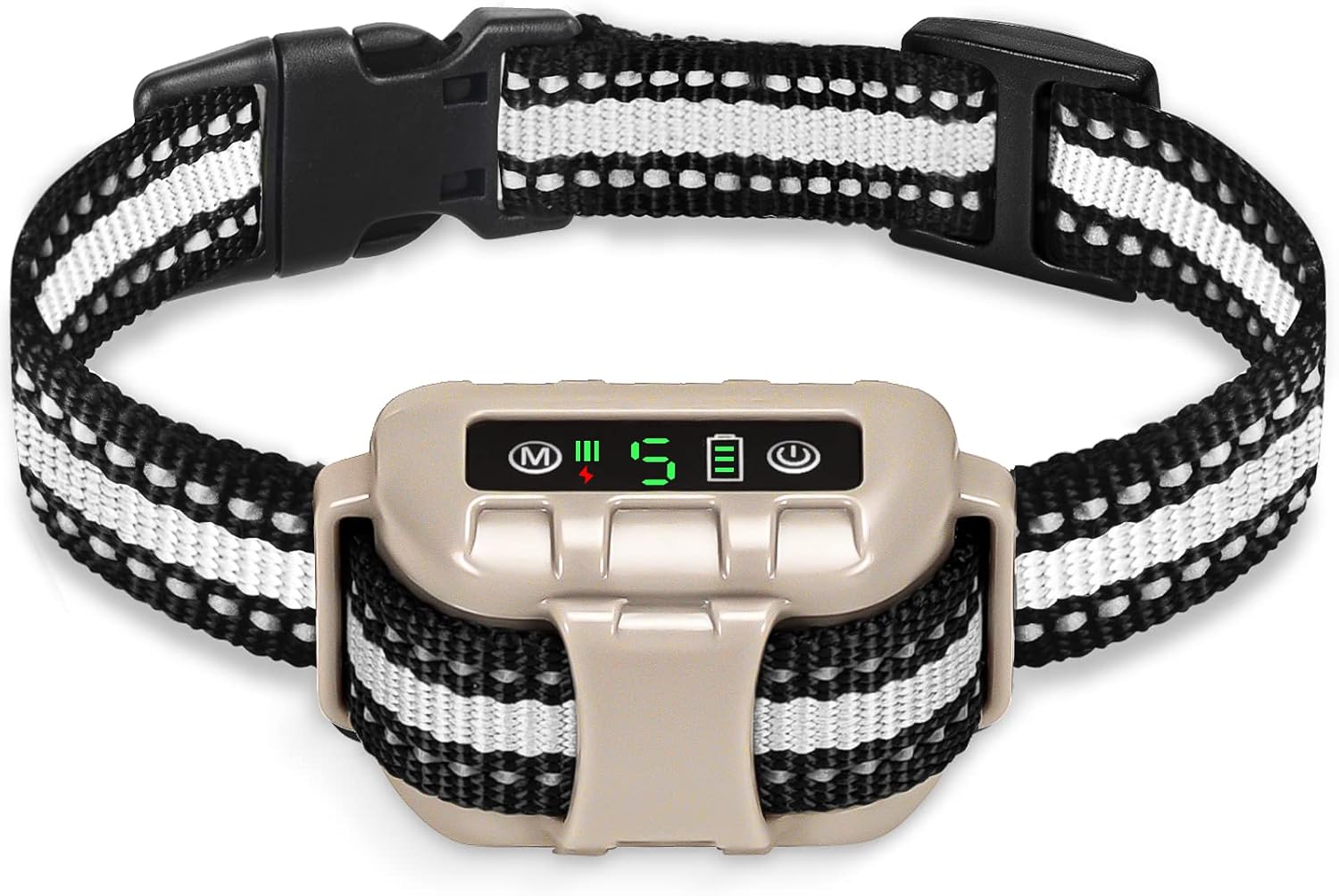 Bark Collar No Bark Collar Rechargeable Anti bark Collar with Adjustable Sensitivity and Intensity Beep Vibration and No Harm Shock Bark Collar for Small Medium Large Dogs Bark Collar No Bark Collar Rechargeable Anti bark Collar with Adjustable Sensitivity and Intensity Beep Vibration and No Harm Shock Bark Collar for Small Medium Large Dogs