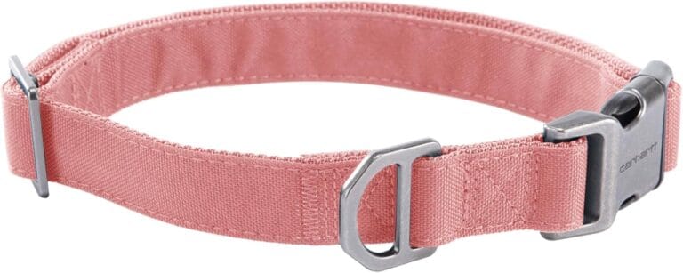 Carhartt Gear P0000568 Field Dog Collar Medium Rose Tint