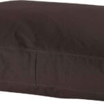 Carhartt Durable Canvas Pet Bed, Water Resistant Firm Duck Dog Bed, Dark Brown, Large