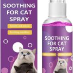 Cat Spray Deterrent, 2.11oz Cat Deterrent Spray, Multicat Diffuser, Cat Calming Diffuser Suit for Home, Travel, Vet Visits