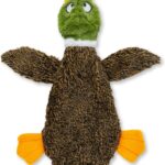 Best Pet Supplies Squeaky Dog Toys with Soft Durable Fabric for Small, Medium and Large Pets Interactive Toy for Indoor Play, Supports Active Biting and Play - 1Wild Duck, Small