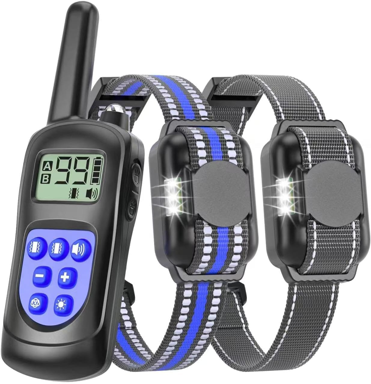 No Shock 2 Cats Training Collar, 2025 Vibrating 2 Cats Collar with Remote 2000ft, Beep and Vibration Collor for 2 Cats 10-120lbs, Rechargeable/Security Lock & Humane to Stop Bad Behaviors No Shock 2 Cats Training Collar, 2025 Vibrating 2 Cats Collar with Remote 2000ft, Beep and Vibration Collor for 2 Cats 10-120lbs, Rechargeable/Security Lock & Humane to Stop Bad Behaviors