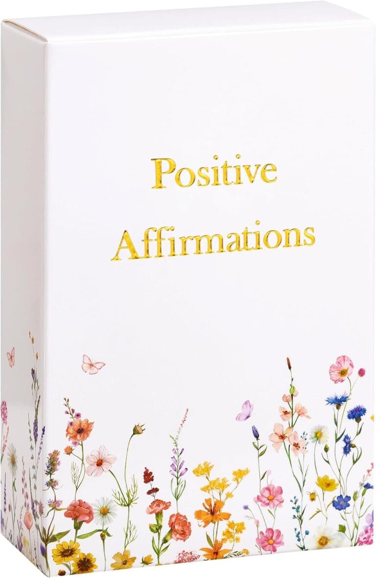 Crisky Positive Affirmation Cards for Women, 50 Pack Daily Affirmations, Encouragement Motivation Cards with Edgy Positive Quotes, Inspirational Gifts for Women, best friends, Girls