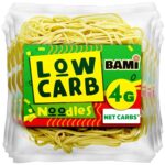 Low Carb Noodles Keto Ramen Noodles (6 Packs) 4g net carb + 5g protein in one healthy ramen noodle. Low Sodium ramen noodles are high protein noodles. Suitable for keto pasta use in sauce or soup or stir fry low carb pasta. More al-dente than konjac & shirataki noodles