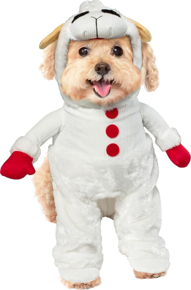 Lamb Chop: Pet Costume for For Dogs or Cats by Rubies, Small