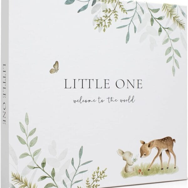 Keepsake Baby Memory Book for Boys & Girls  Timeless First 5 Year Baby Book Photo Album  Gender Neutral Journal Scrapbook - Record a Milestone for Every Event from Birth to Age 5