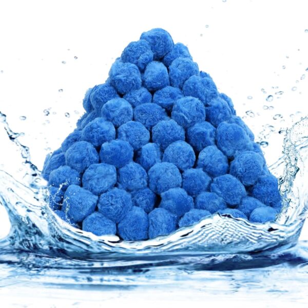 3.2 lbs Pool Filter Ball for Sand Filter Pump,Reusable Swimming Pool Fiber Media Balls,Replace Pool Filter Sand for Aquarium Tank,Pools Sand Filters Systems