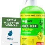 BugMD Rodent Repellent for Car Engines | Natural Peppermint Oil Spray to Repel Rats, Mice & Squirrels from Cars, RVs & Trucks