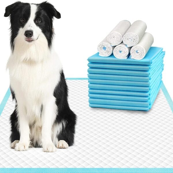 Extra Large Dog Pads 28"x34", 30 Count Thicker Puppy Pads XL, Super Absorbent Pee Pads for Dogs, Disposable Incontience Underpads for Doggies, Cats, Rabbits, Pups, Leak-Proof Pet Potty Mats