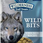 Blue Buffalo Wilderness Wild Bits Soft & Chewy Training Treats for Dogs, Grain-Free, Chicken Recipe, 4-oz. Bag
