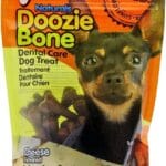 Fido - Doozie Bones Dental Care Treat for Dogs, Cheese Flavored, Made with Sunflower, Chia, & Flax Seeds-Naturally Freshens Breath, Reduces Plaque & Whitens Teeth 21ct - Mini Treats (Pack of 1)