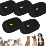 EPMANN 5PCS Electropaw Grooming Glove, Pawthentic Gloves, Electrostatic Gloves Pet Hair, Goalintent Pet Glove, Dual-Sided Efficiency Quick Easily Clean Remover, Reusable for Pets Deshedding