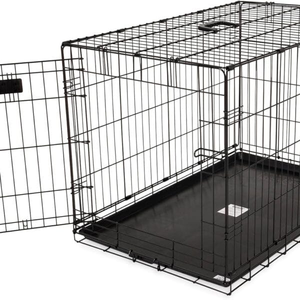 Precision Pet Products One Door Provalue Wire Dog Crate, 36 Inch, For Pets 50-70 lbs, With 5-Point Locking System