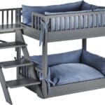 New Age Pet ECOFLEX LitterLoo Standard & Jumbo Sizes, 4 Colors, Moisture and Odor Resistant Enclosure & End Table, NoTools Assembly, 10 Year Warranty, Grey, Standard