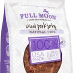 Full Moon Natural Cut Pork Jerky Healthy All Natural Dog Treats Human Grade Grain Free 10 oz