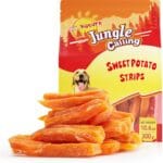 Jungle Calling Sweet Potato Dog Treats,Low Fat Natural Soft Chews for Weight Management, Single Ingredient and Grain Free Healthy Snacks Puppy Adult Dogs,10.6oz