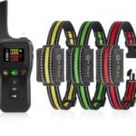 PetJoy Automatic Bark Collar for Dogs - Shock Collar with Remote and Auto Modes, Bark Training Combo - Level 1-5, 3300 Ft Range