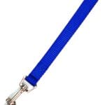 Blue-9 Dog Training Leash, 9 Inch Tab Lead for Obedience, Recall, and Agility Training, Made in The USA, Blue