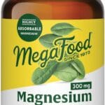 MegaFood Magnesium Glycinate, Citrate, Malate 300mg Supplement - Highly Absorbable Blend to Support Heart, Nerve Health & Relaxation, Triple Magnesium Complex Supplement, 60 Capsules (30 Servings)