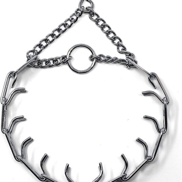 Herm Sprenger Prong Dog Training Collar Ultra-Plus Chrome Plated Steel Pet Pinch No-Pull for Dogs Anti Pull Made in Germany 2.25mm x 13in Small