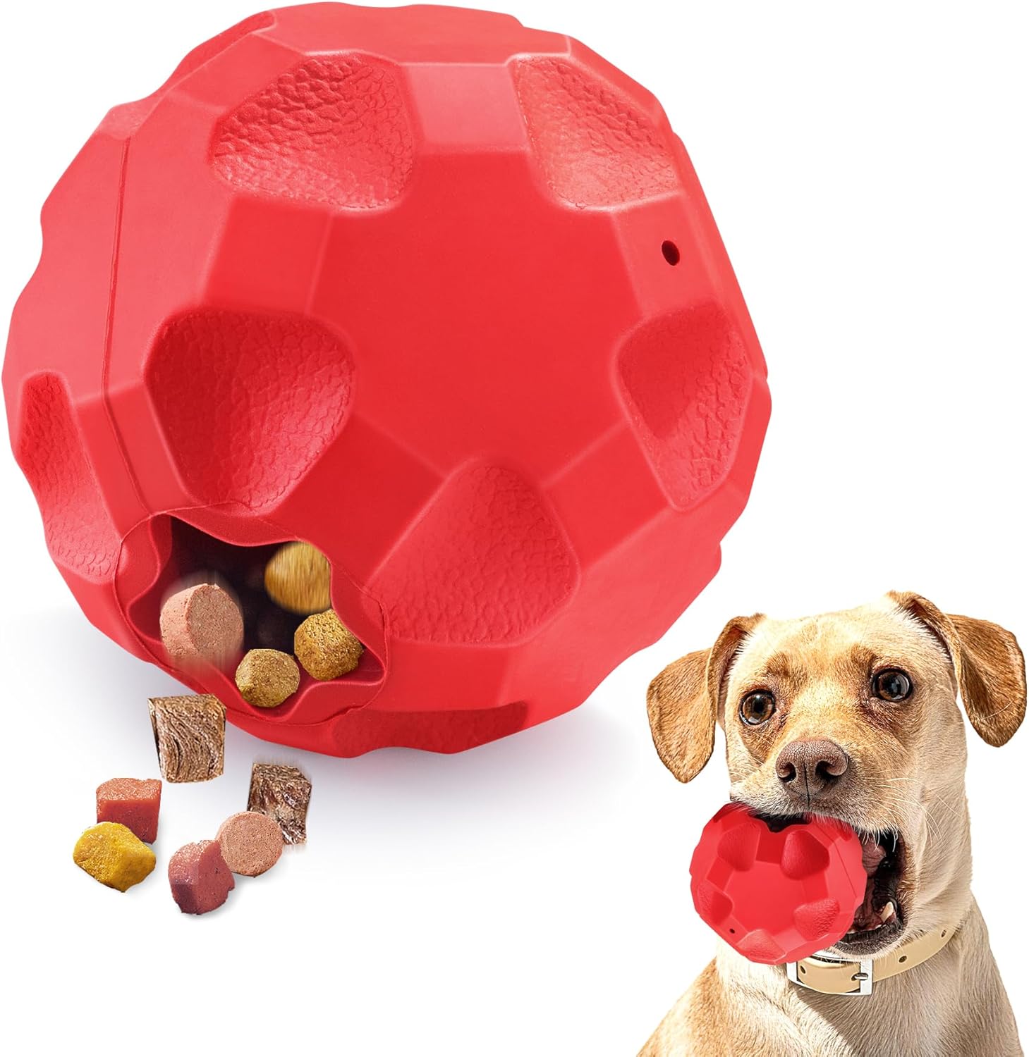 Treat Dispensing Dog Toys for Aggressive Chewers Large Breed, Rubber Balls for Dogs, Interactive Dog Toys for Boredom to Keep Them Busy, Dog Treat Toy Ball Treat Dispensing Dog Toys for Aggressive Chewers Large Breed, Rubber Balls for Dogs, Interactive Dog Toys for Boredom to Keep Them Busy, Dog Treat Toy Ball
