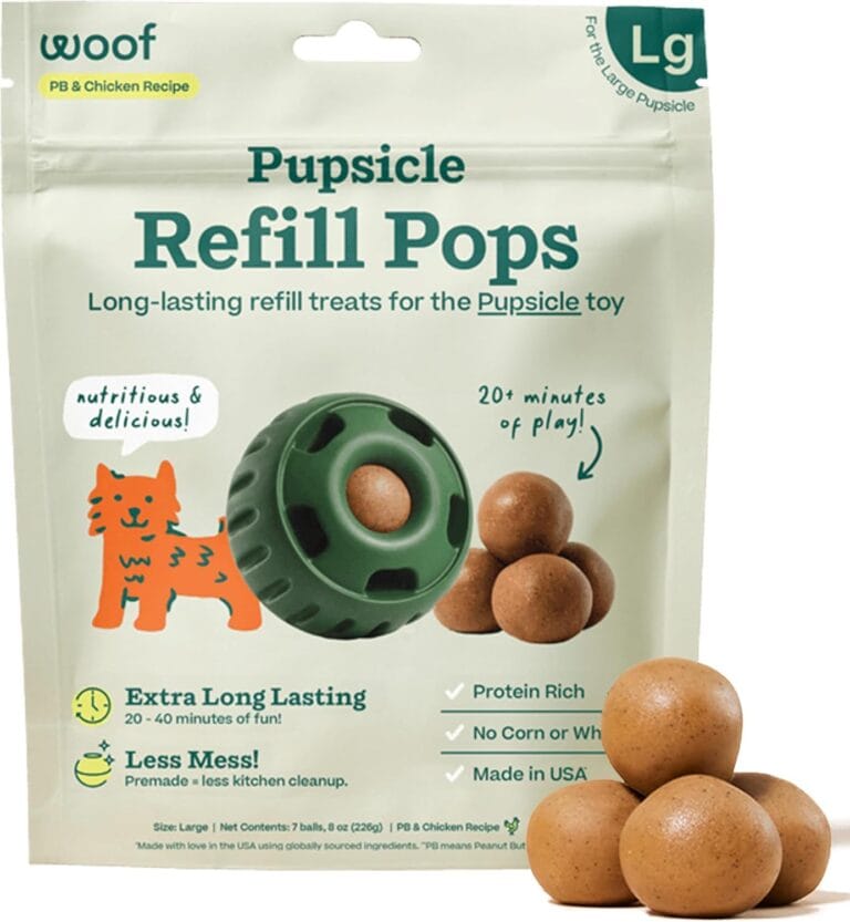 Woof Pupsicle Pops - Premade Long Lasting Dog Pupsicle Pop Treats
