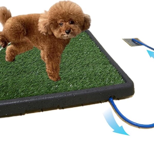 Dog Grass Mat,Pet Toilet,Dog Potty Grass,Drainage Pet Toilet,Replace Pet Toilets,Suitable for The Vast Majority of Dogs and Cats.25 * 20 * 2 in