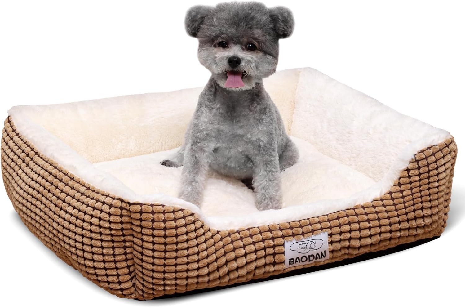 Dog Beds for Small Medium Dogs Washable, Calming Dog Bed Small Size Dog, Orthopedic Dog Bed, Warming Soft Calming Sleeping Puppy Bed Durable Pet Bed with Anti-Slip Bottom (25 inch, Coffee) Dog Beds for Small Medium Dogs Washable, Calming Dog Bed Small Size Dog, Orthopedic Dog Bed, Warming Soft Calming Sleeping Puppy Bed Durable Pet Bed with Anti-Slip Bottom (25 inch, Coffee)