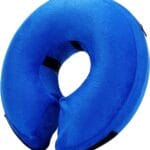 Katoggy Inflatable Dog Collar, Soft Dog Cone for Dogs After Surgery, Adjustable Blow up Donut E-Collars for Small Medium Large Dogs and Cats