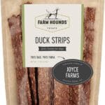 Farm Hounds - Duck Strips - Premium Natural Jerky for Dogs - Made from 100% Humanely Raised Duck - Break-to-Size - Great for Training & Treats - No Added Fillers - Made in USA - 4.5 oz - 1 Pack
