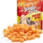 Jungle Calling Soft Chicken Treats for Dog and Cat, Natural Grain Free Chewy Food Snacks for Training Rewards for Small Dogs, High Protein, 10.6 oz