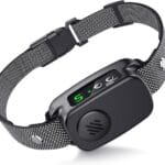 Bark Collar, Dog Bark Collar for Large Medium Dogs 30-120lbs, Automatic Waterproof Barking Collar with Beep Vibration and 5 Adjustable Sensitivity (Classic Black)