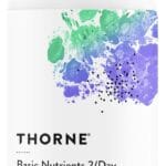 THORNE - Basic Nutrients 2/Day - Comprehensive Daily Multivitamin with Optimal Bioavailability - Vitamin & Mineral Formula - Gluten, Dairy & Soy-Free - 60 Capsules - 30 Servings