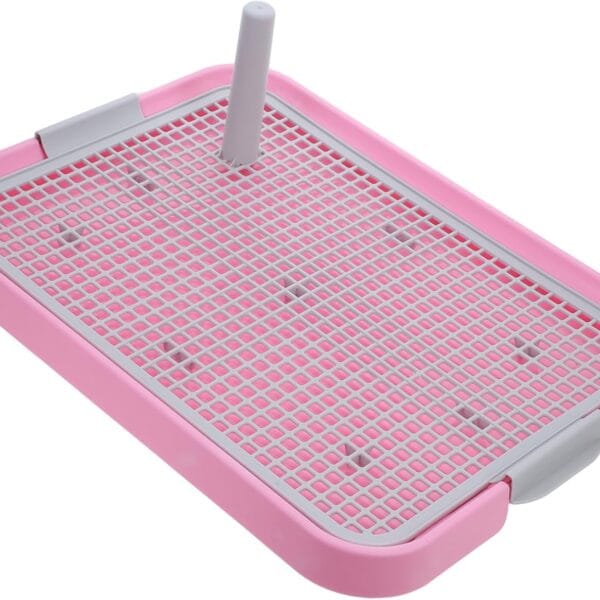 Indoor Dog Potty Tray Versatile Dog Litter Box Urinal Durable Toilet for Indoor Outdoor Use Easy to Clean Puppy Potty Training