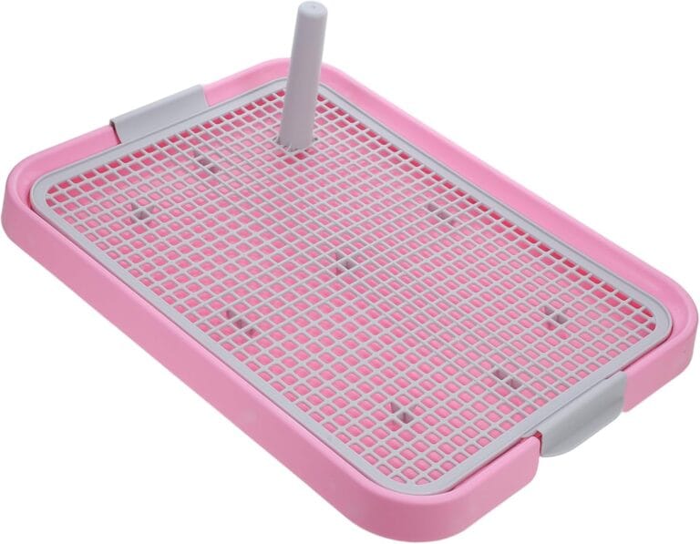 Indoor Dog Potty Tray Versatile Dog Litter Box Urinal Durable Toilet for Indoor Outdoor Use Easy to Clean Puppy Potty Training