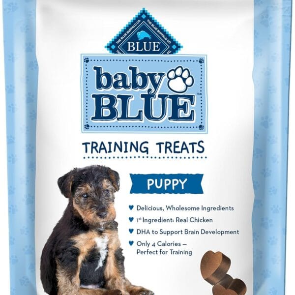 Blue Buffalo Baby Blue Training Treats Natural Puppy Soft Dog Treats, Savory Chicken 4-oz Bag