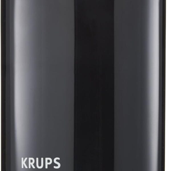 KRUPS Precision Electric Coffee Grinders, 3 oz Capacity, 200W Motor, Stainless Steel Blades for Uniform Grinding of Beans, Herb and Nuts, Coffee and Spice Grinder Electric, (Black)