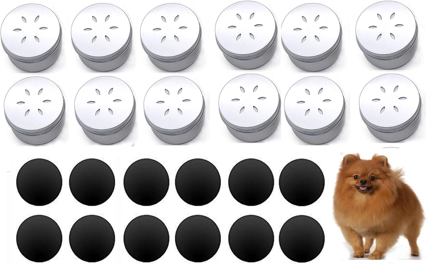 12 Pack Dog Nose Metal Container with 12 Magnetic Dogs Scent Work Tins Scent Training Box Dog Scent Training Kit Smell Training Canisters Aluminum Cans for Dogs Training 12 Pack Dog Nose Metal Container with 12 Magnetic Dogs Scent Work Tins Scent Training Box Dog Scent Training Kit Smell Training Canisters Aluminum Cans for Dogs Training