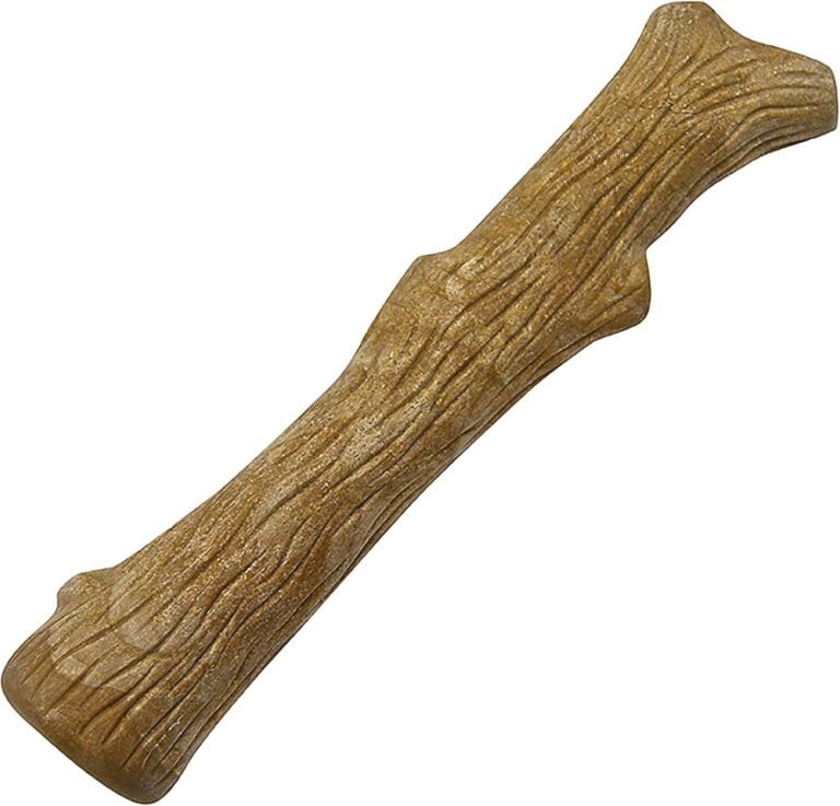 Petstages Dogwood Durable Dog Chew Toy, Medium - Long Lasting Chew Stick Made with Real Wood - USA Made, M