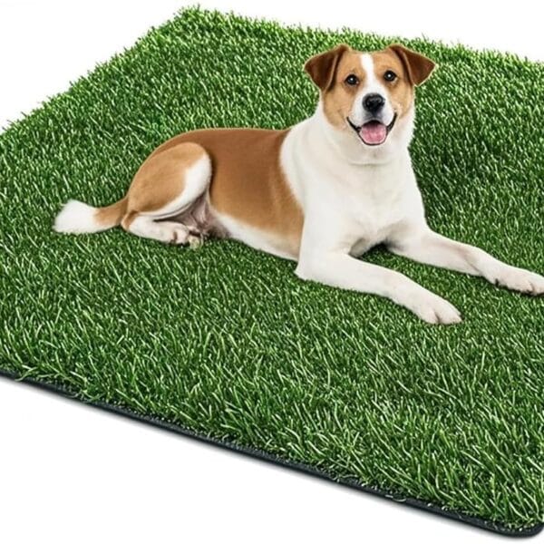 Dog Grass Pad,50.1x30.5In Fake Grass for Dogs,Artificial Grass Pee Pad for Puppies Potty Training Indoor Outdoor